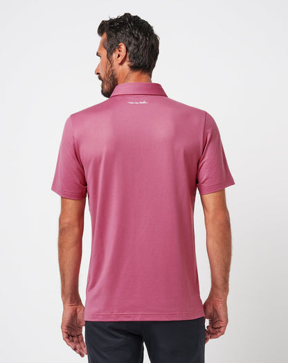 Featherweight Performance Polo Rose Wine | Travis Mathew