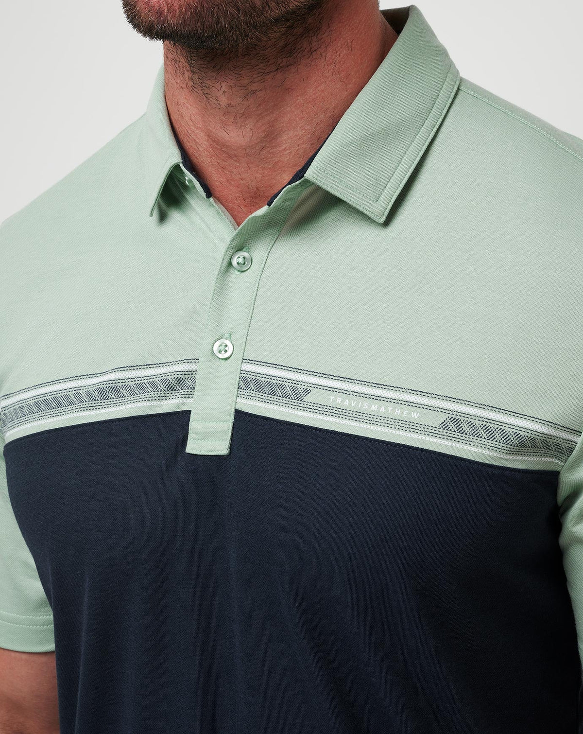 Rustic Route Polo Jadeite | Travis Mathew