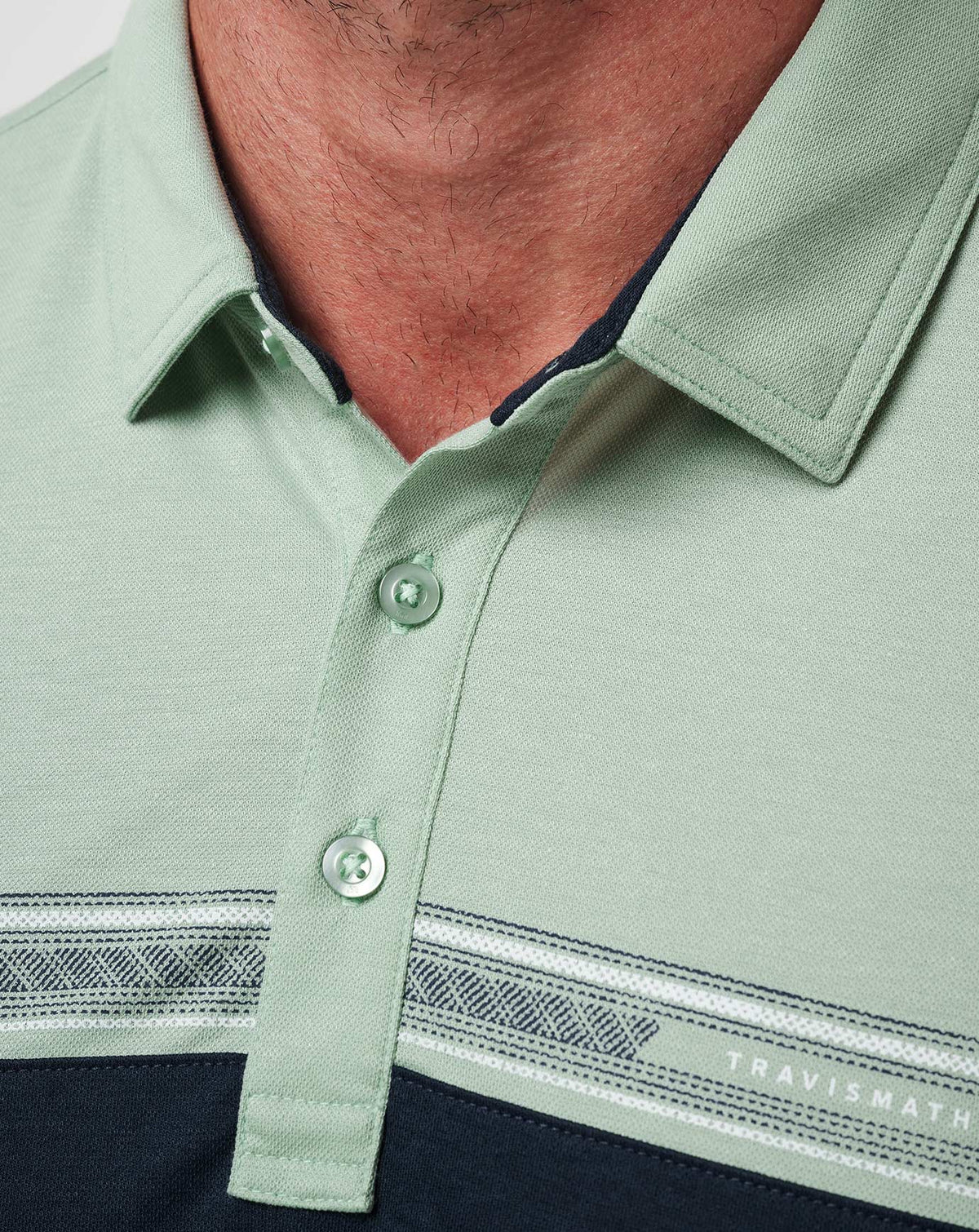 Rustic Route Polo Jadeite | Travis Mathew