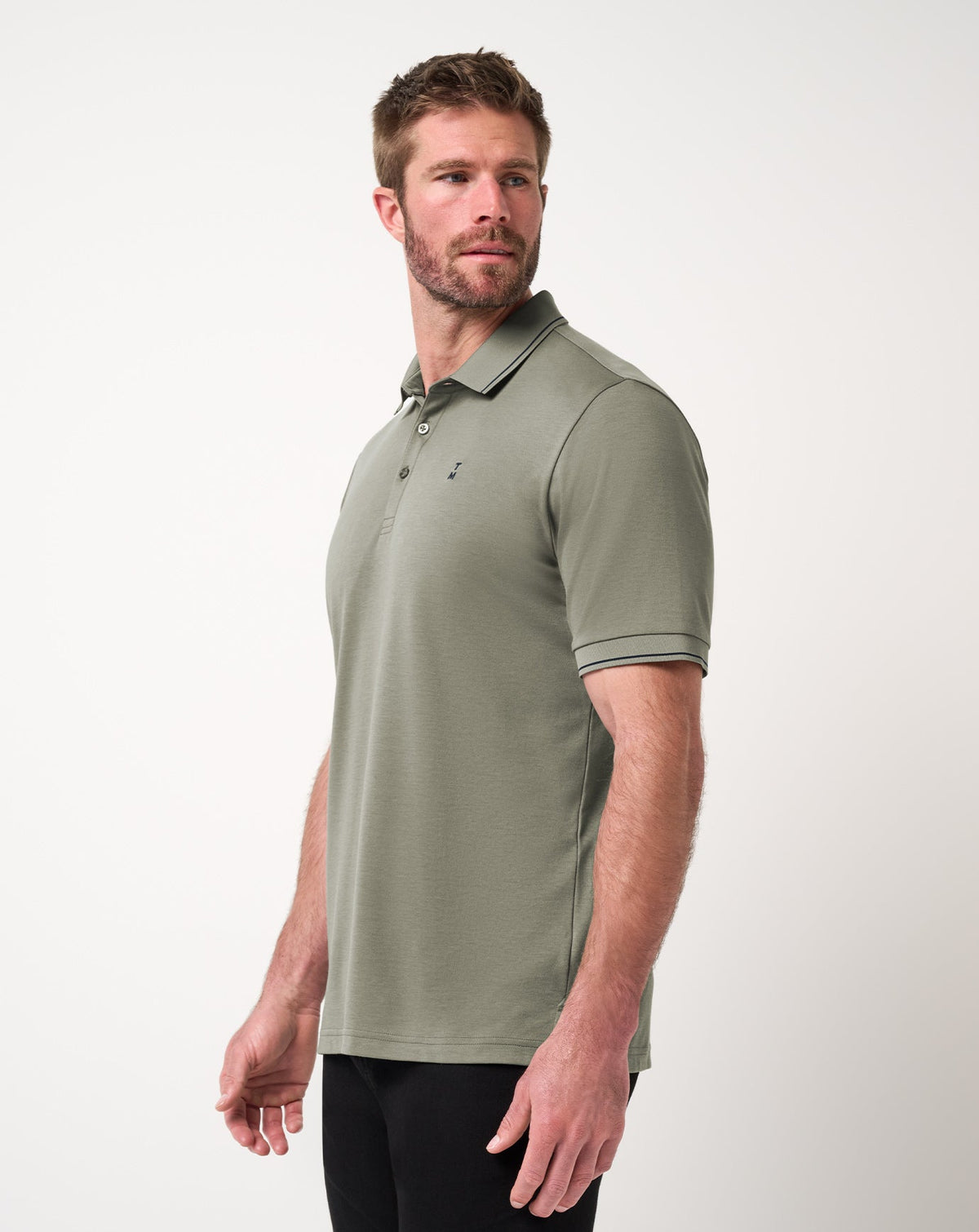 Happier Hour Polo Dark Olive | Travis Mathew
