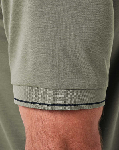Happier Hour Polo Dark Olive | Travis Mathew