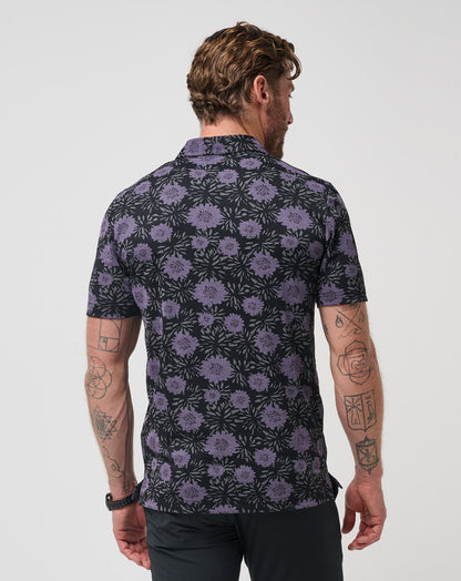 Not Happening Polo Black | Travis Mathew