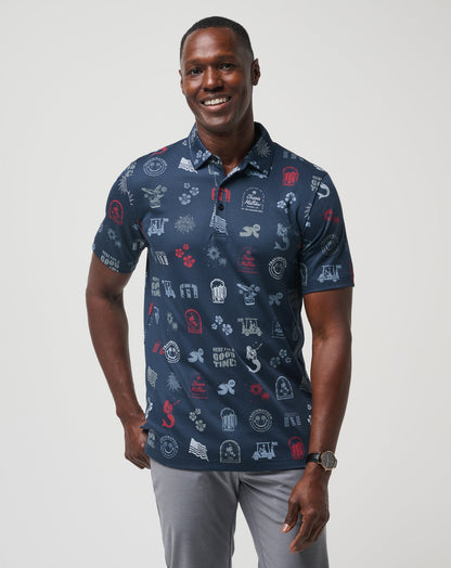 Julyin Polo Total Eclipse | Travis Mathew