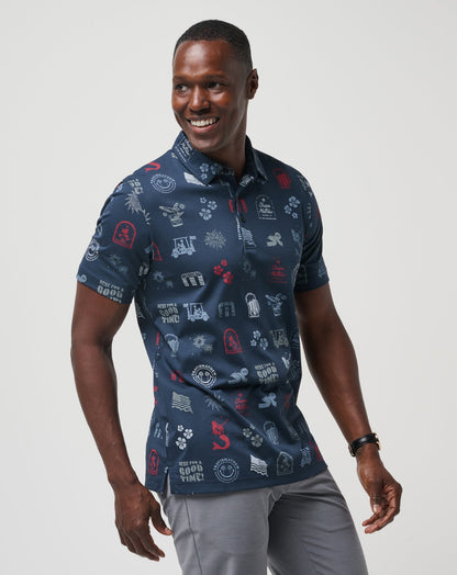 Julyin Polo Total Eclipse | Travis Mathew