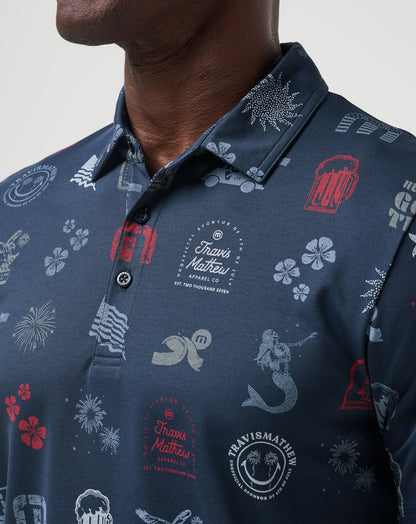 Julyin Polo Total Eclipse | Travis Mathew