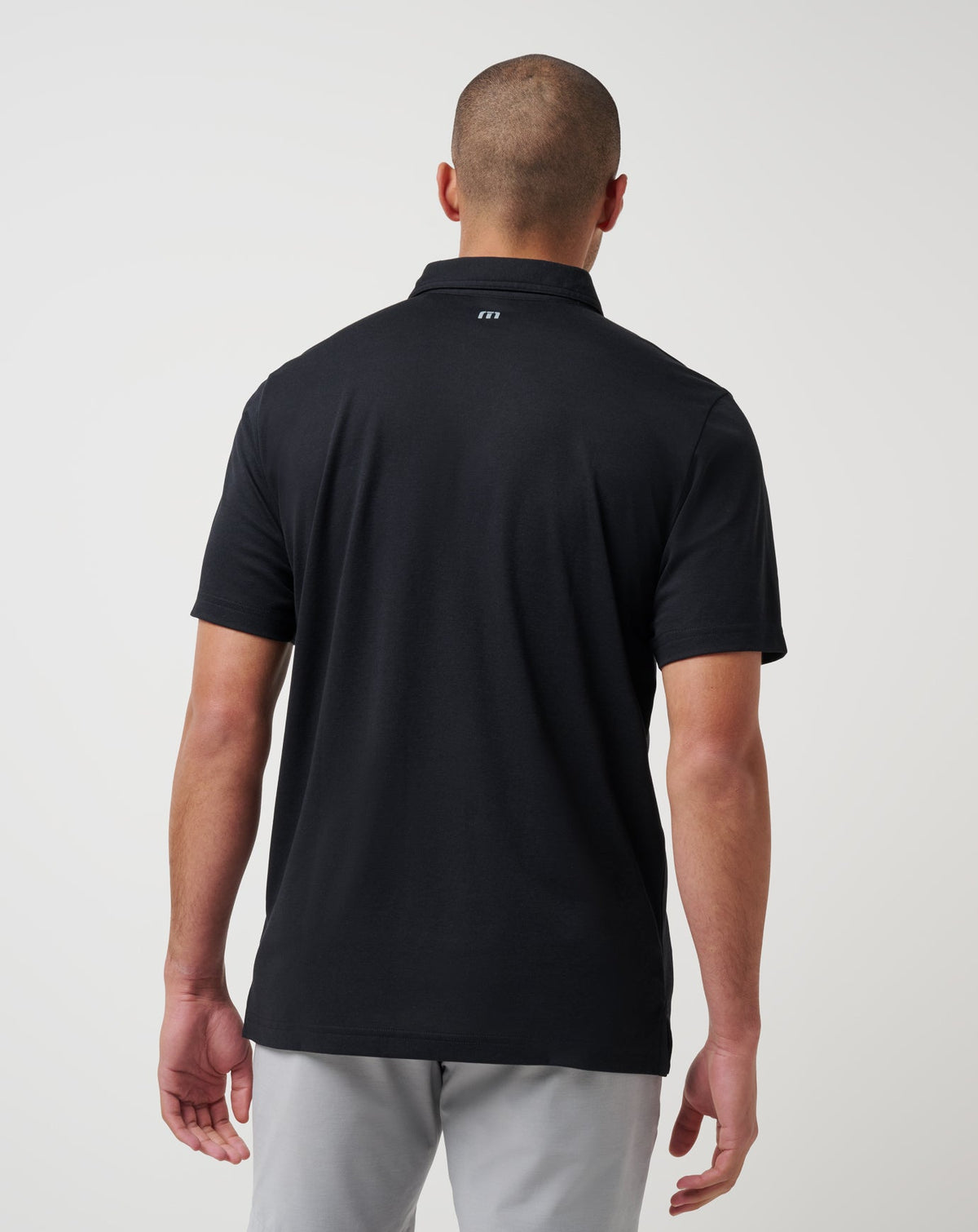 Los Angeles Dodgers Playoff Pitch Polo Black | Travis Mathew