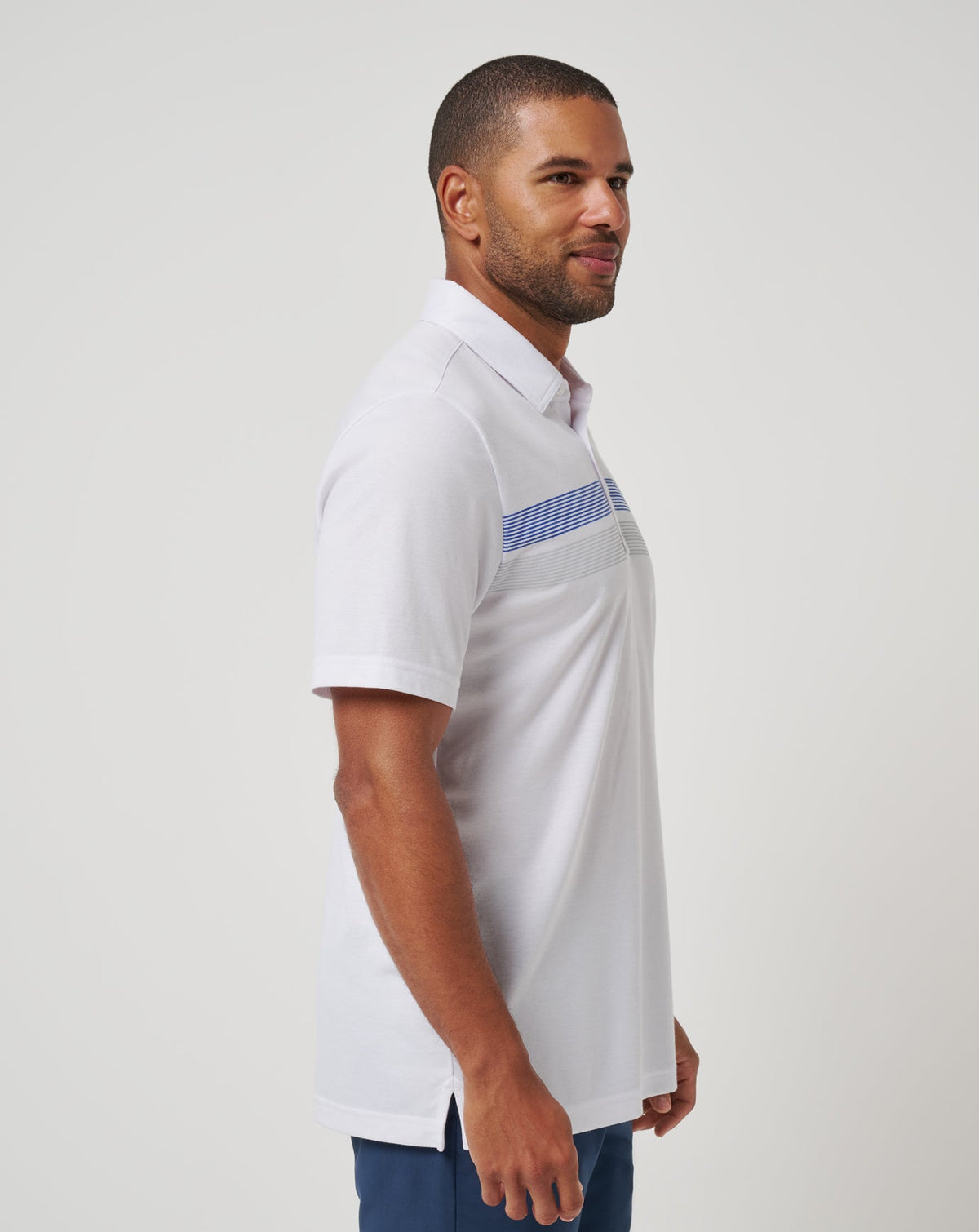 Los Angeles Dodgers Top Recruit Polo White | Travis Mathew