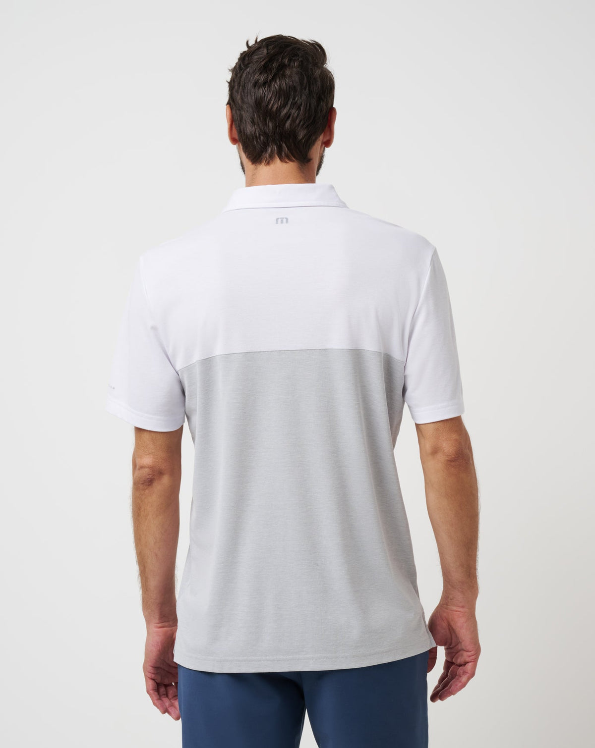 Los Angeles Dodgers Home Run Leader Polo White/Heather Grey | Travis Mathew