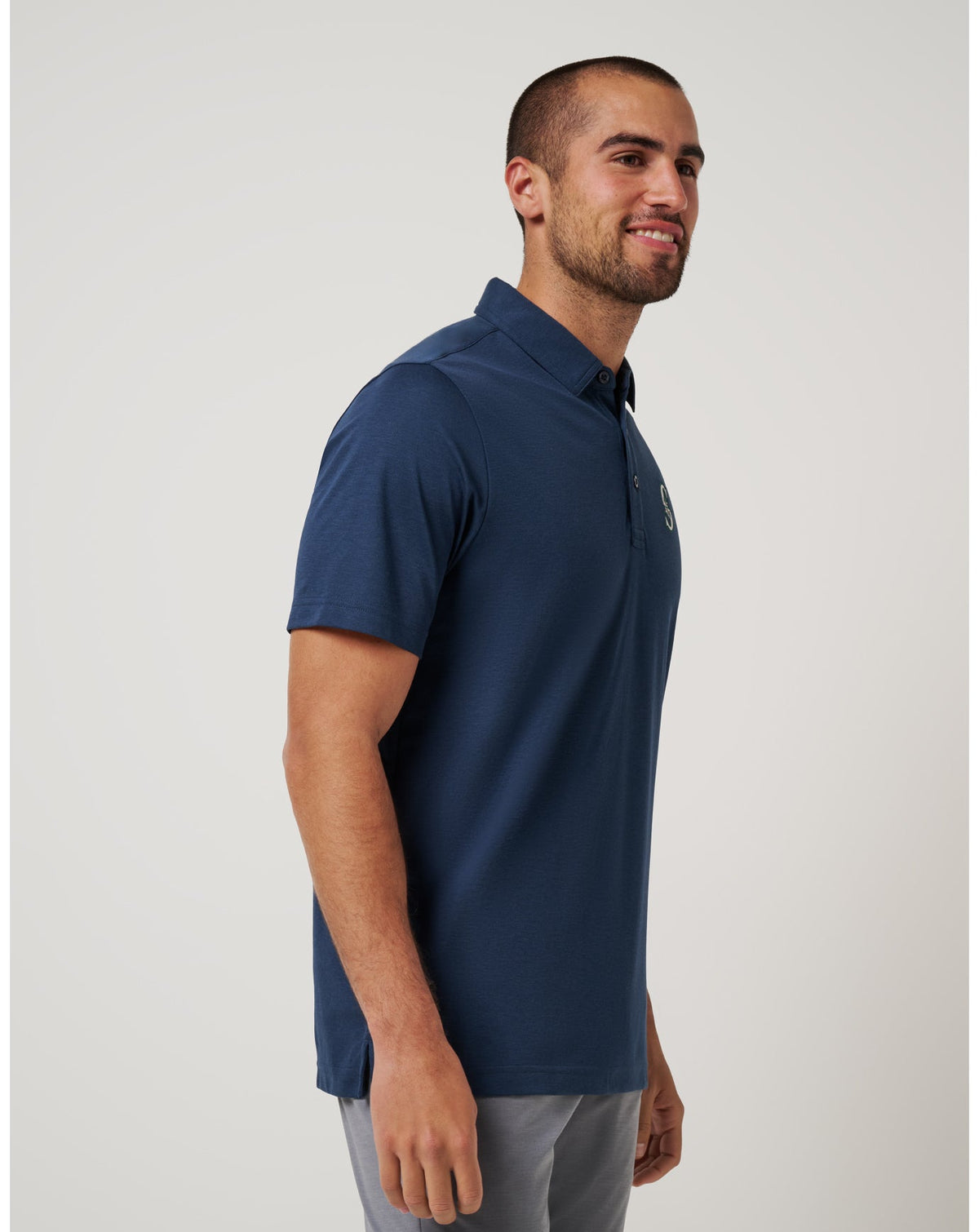 Seattle Mariners Playoff Pitch Polo Navy | Travis Mathew