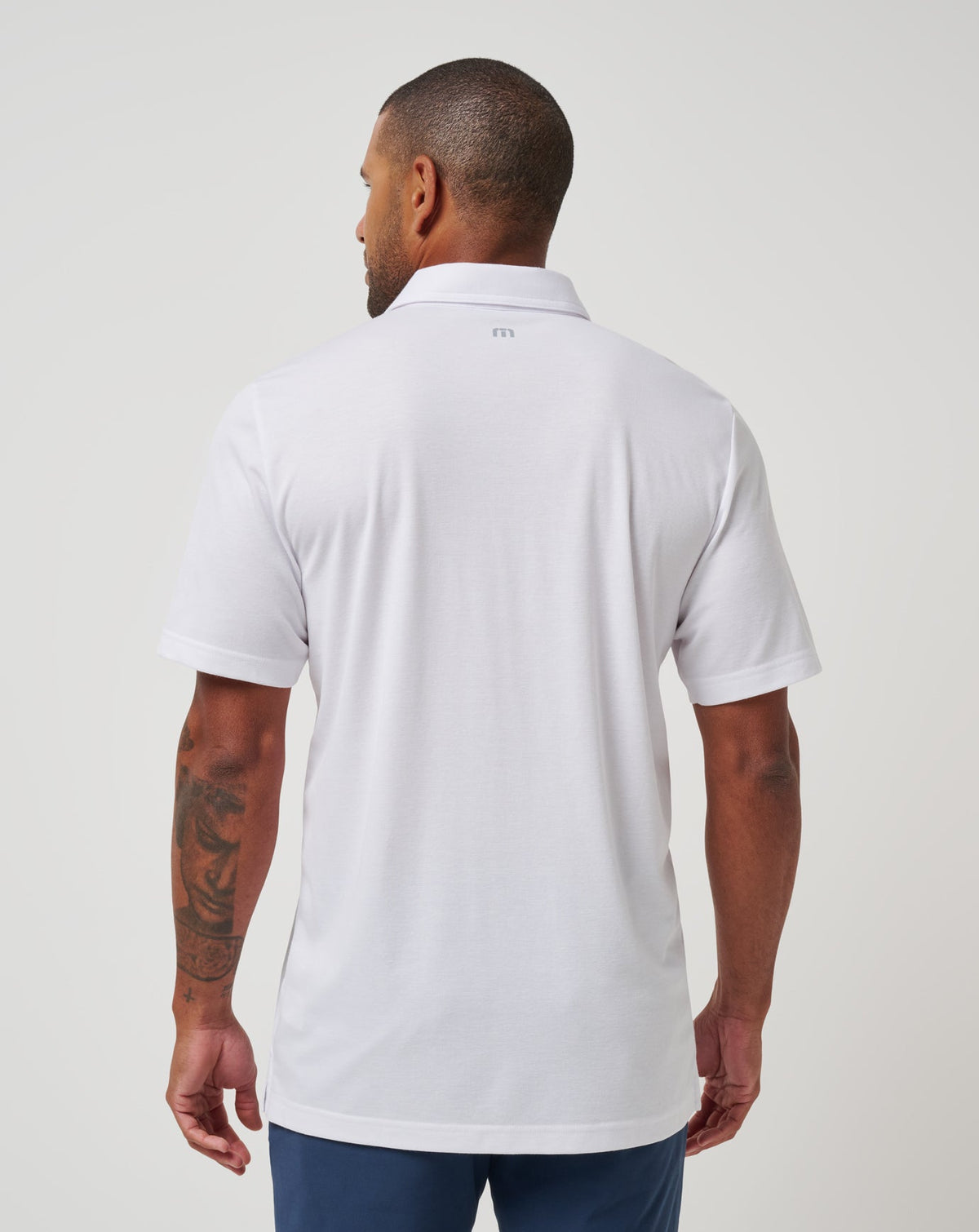 New York Yankees Top Recruit Polo White | Travis Mathew