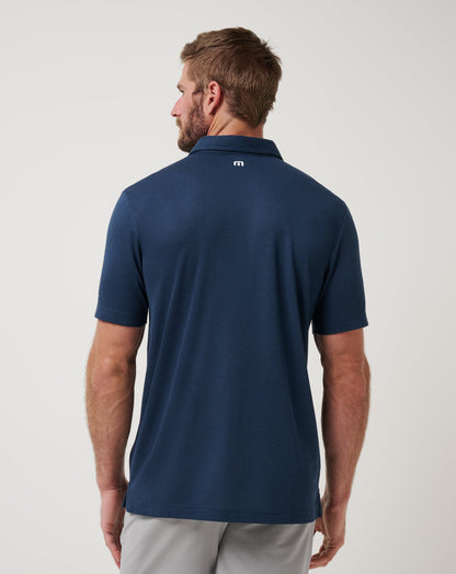 New York Yankees Playoff Pitch Polo Navy | Travis Mathew