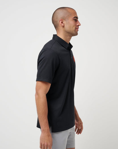 San Francisco Giants Playoff Pitch Polo Black | Travis Mathew