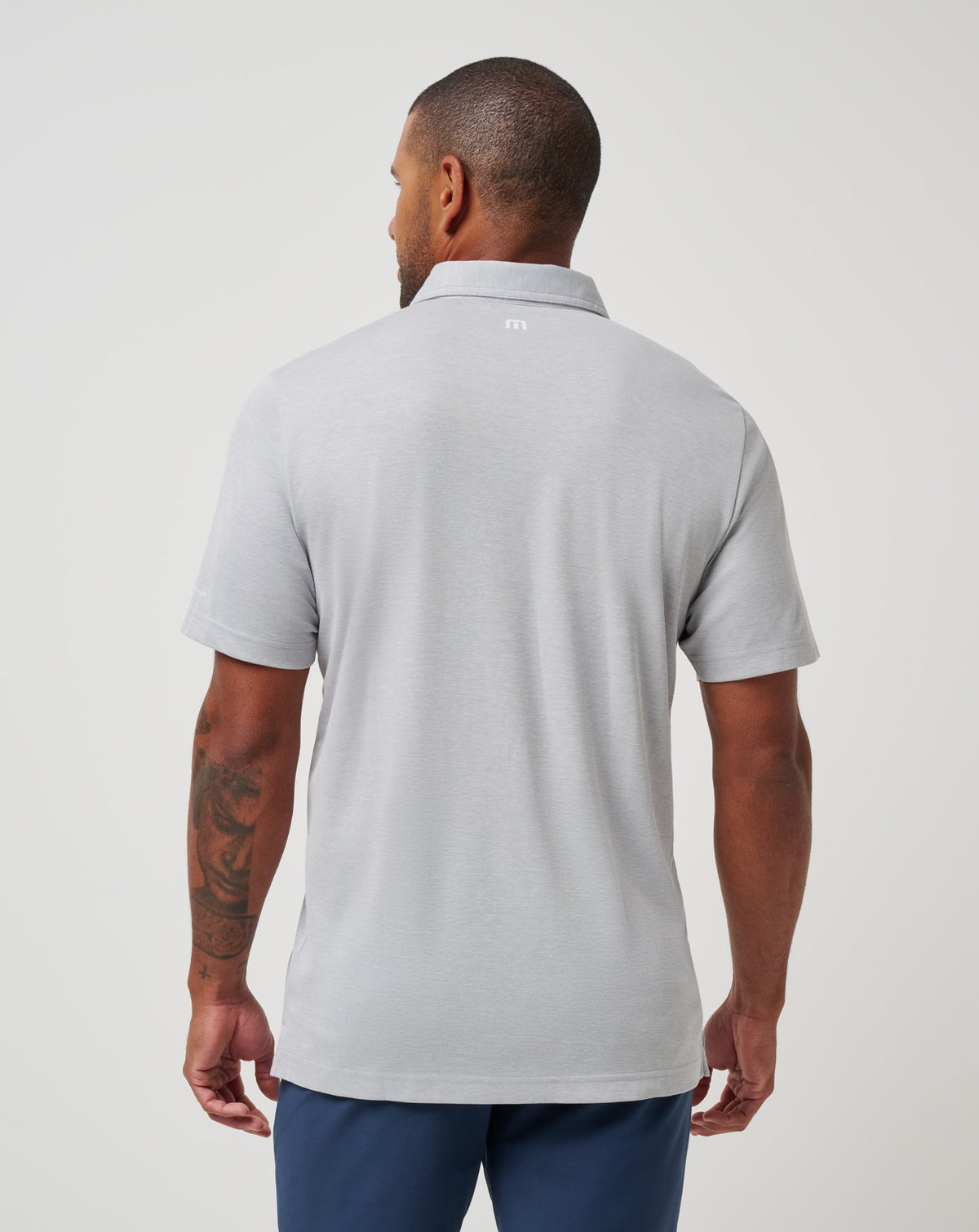 Seattle Mariners Playoff Pitch Polo Heather Grey | Travis Mathew