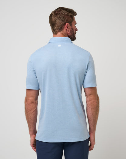 Tennessee School Pride Polo Heather Blue | Travis Mathew