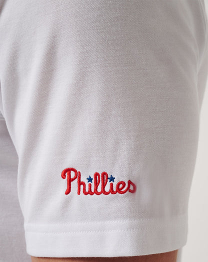 Philadelphia Phillies Top Recruit Polo White | Travis Mathew
