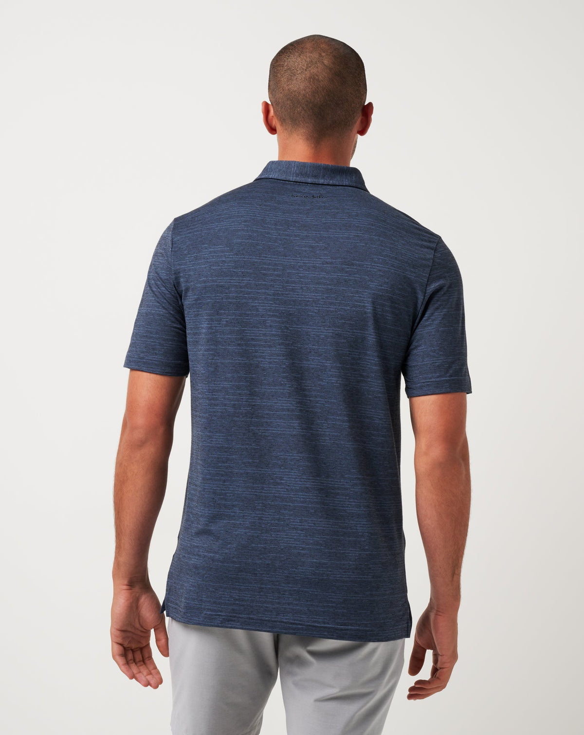 New York Yankees The Heater Polo Vintage Indigo/Black | Travis Mathew