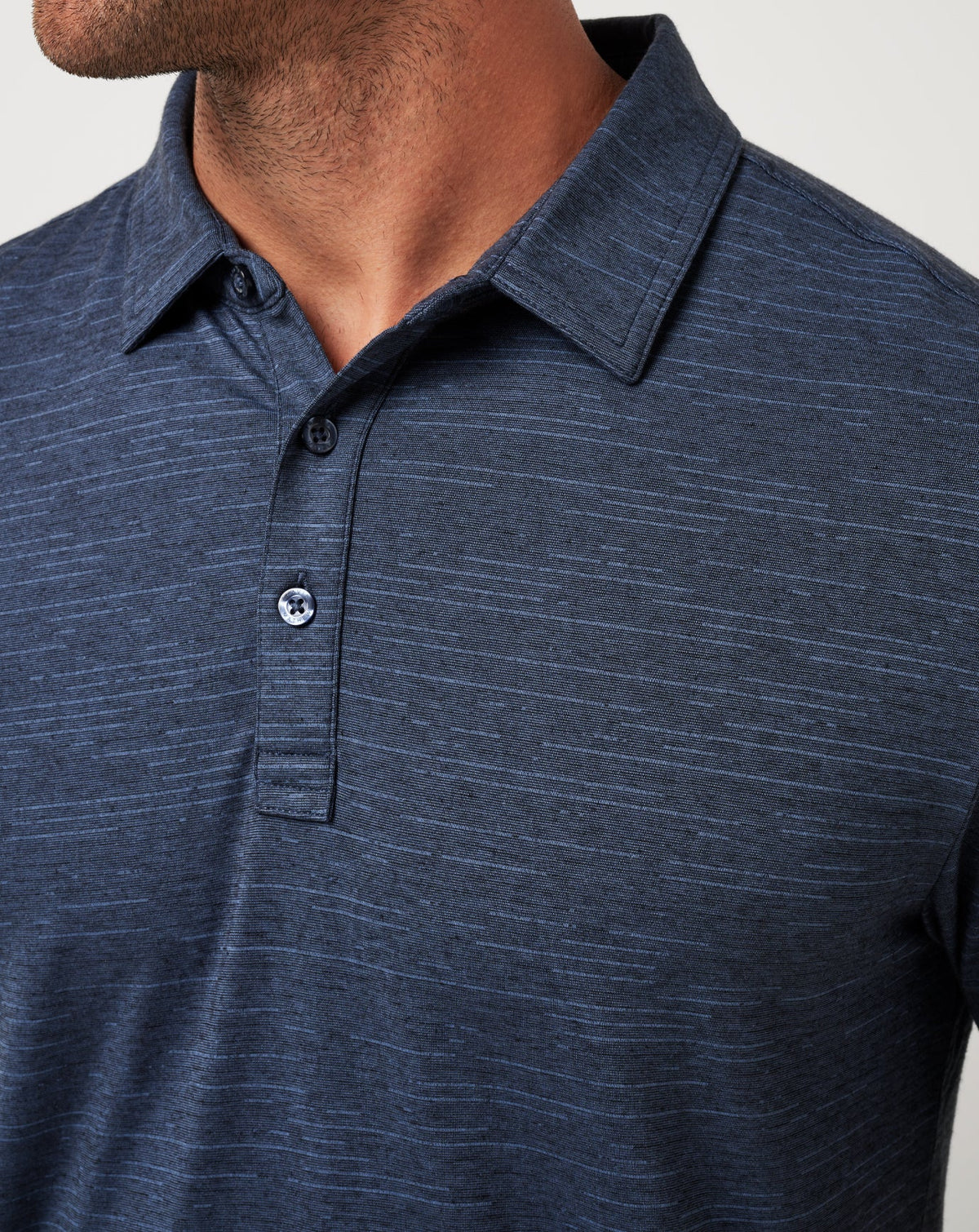 New York Yankees The Heater Polo Vintage Indigo/Black | Travis Mathew