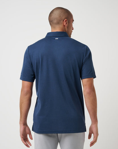 Cleveland Guardians Playoff Pitch Polo Navy | Travis Mathew