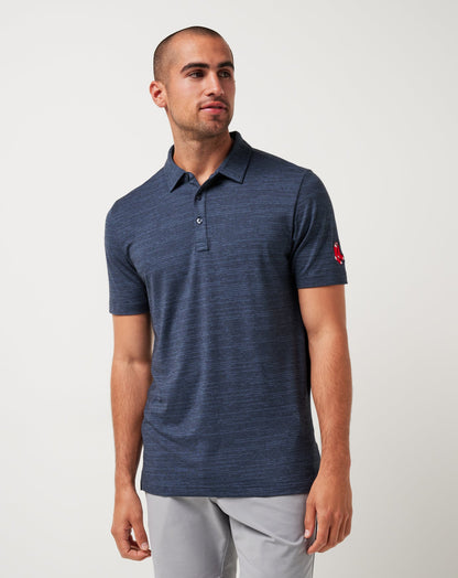 Boston Red Sox The Heater Polo Vintage Indigo/Black | Travis Mathew