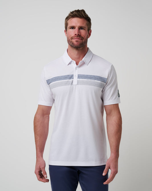 Seattle Mariners Top Recruit Polo White | Travis Mathew