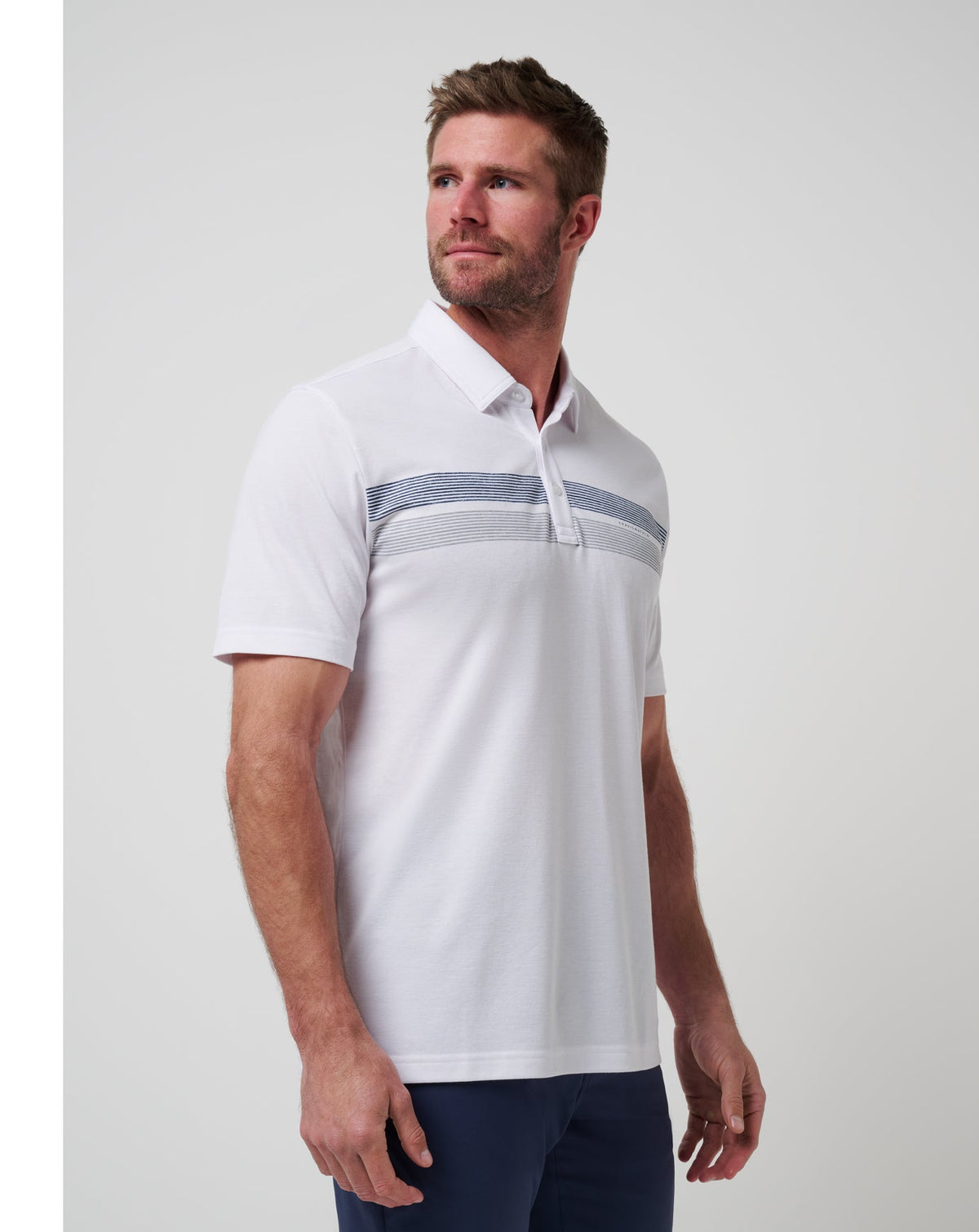 Seattle Mariners Top Recruit Polo White | Travis Mathew