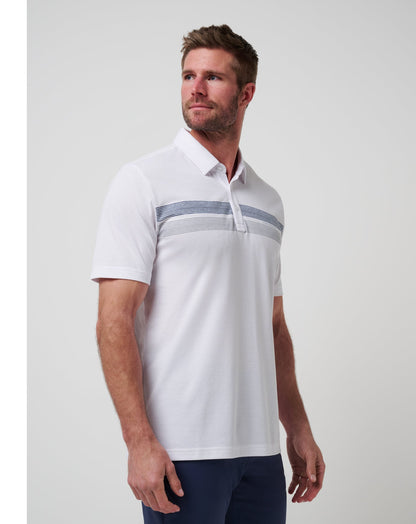 Seattle Mariners Top Recruit Polo White | Travis Mathew