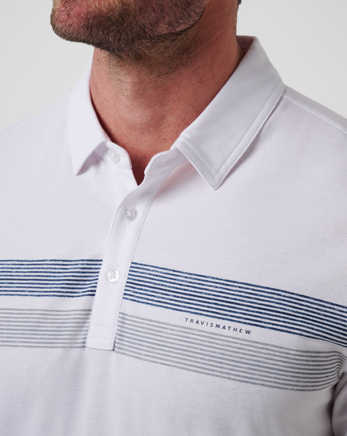 Seattle Mariners Top Recruit Polo White | Travis Mathew