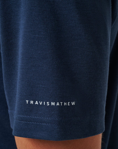 Boston Red Sox Playoff Pitch Polo Navy | Travis Mathew