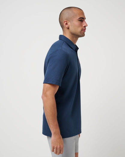 St Louis Cardinals Playoff Pitch Polo Navy | Travis Mathew