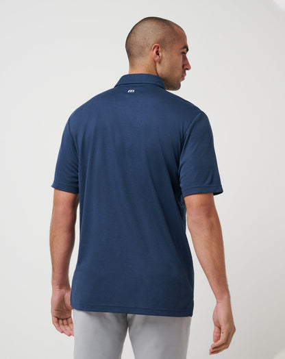 St Louis Cardinals Playoff Pitch Polo Navy | Travis Mathew