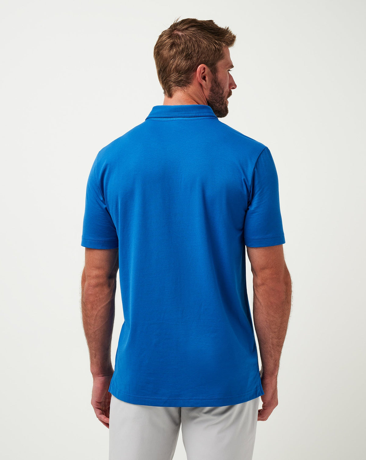 Chicago Cubs Club Rules Polo Classic Blue | Travis Mathew