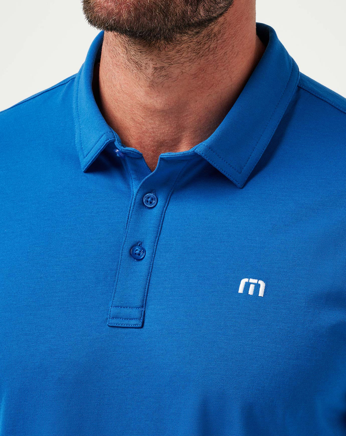Chicago Cubs Club Rules Polo Classic Blue | Travis Mathew