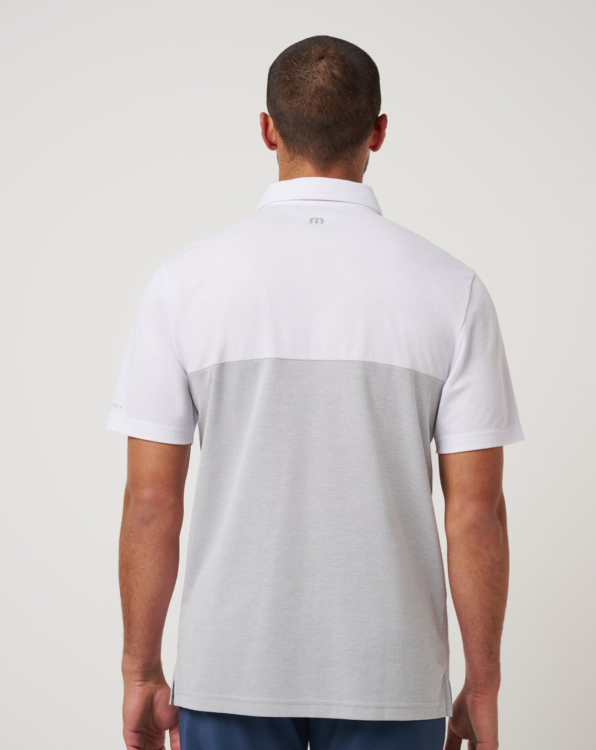 Chicago Cubs Home Run Leader Polo White/Heather Grey | Travis Mathew