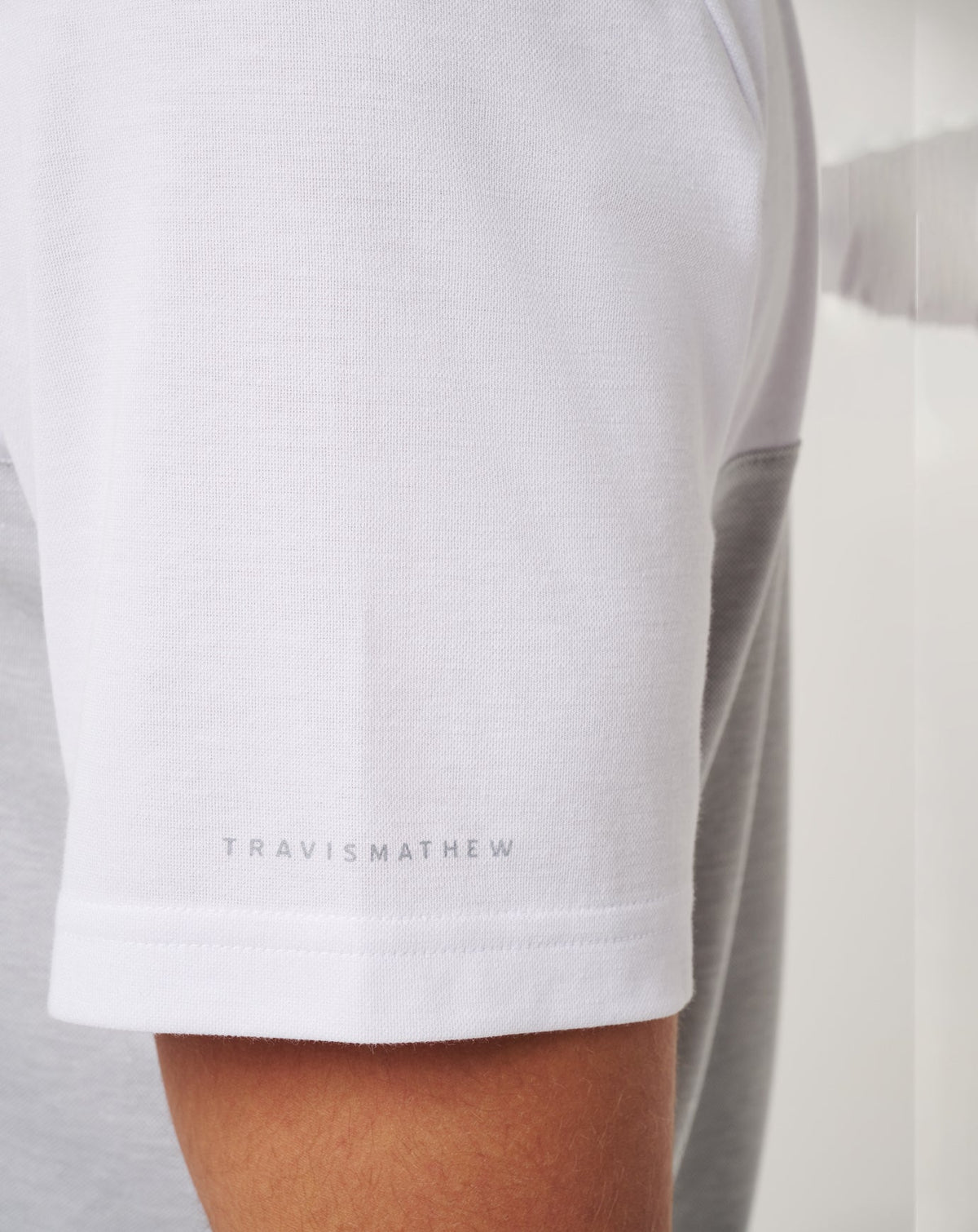 Chicago Cubs Home Run Leader Polo White/Heather Grey | Travis Mathew