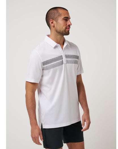 New York Mets Top Recruit Polo White | Travis Mathew