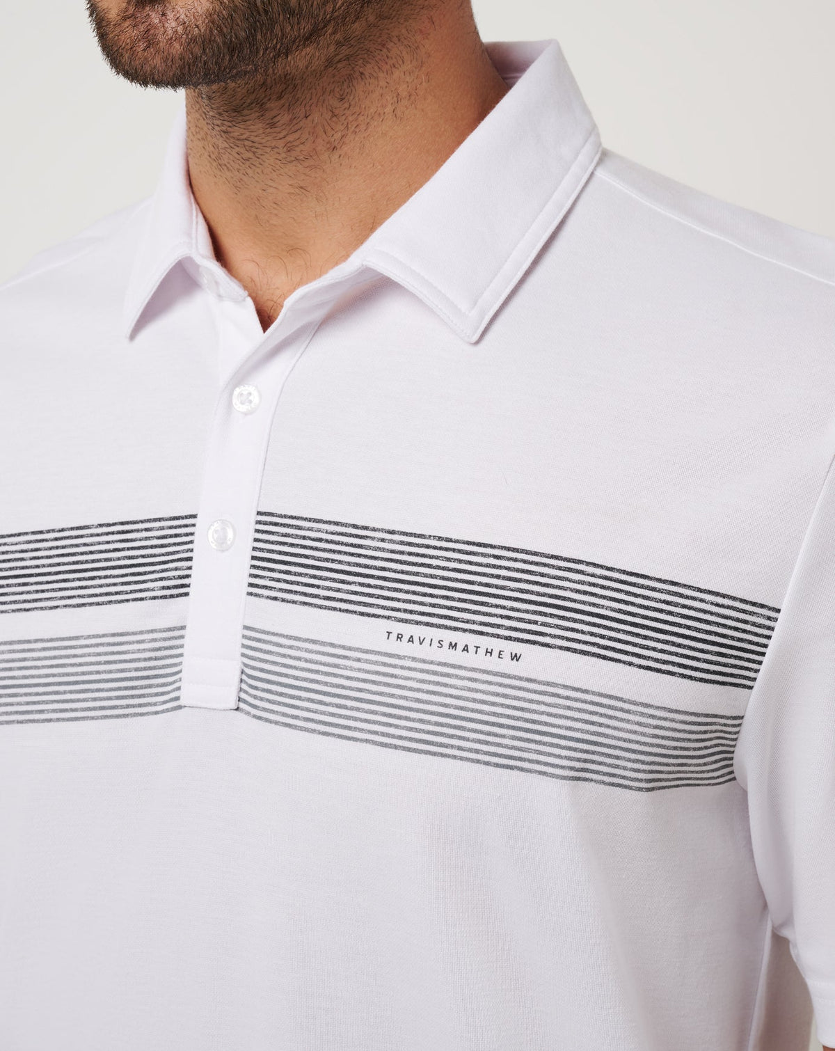 New York Mets Top Recruit Polo White | Travis Mathew