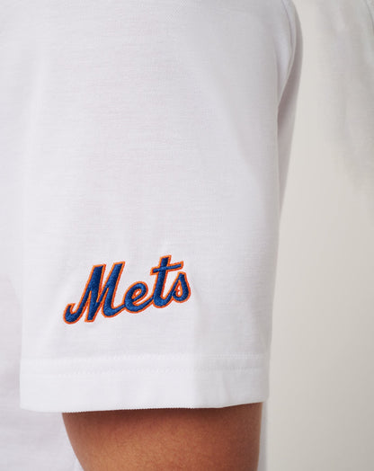 New York Mets Top Recruit Polo White | Travis Mathew