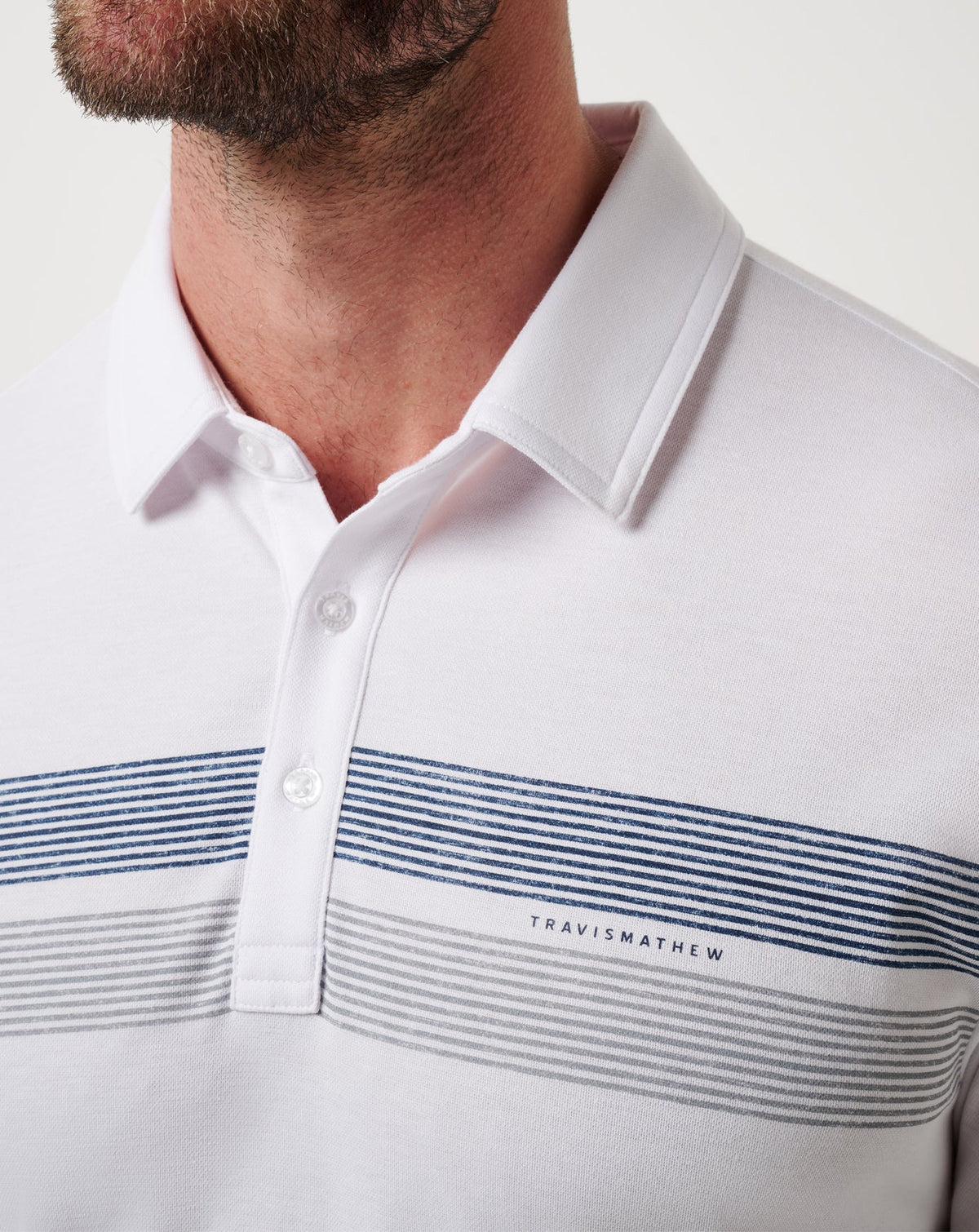 Toronto Blue Jays Top Recruit Polo White | Travis Mathew