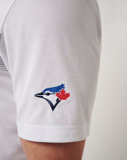 Toronto Blue Jays Top Recruit Polo White | Travis Mathew