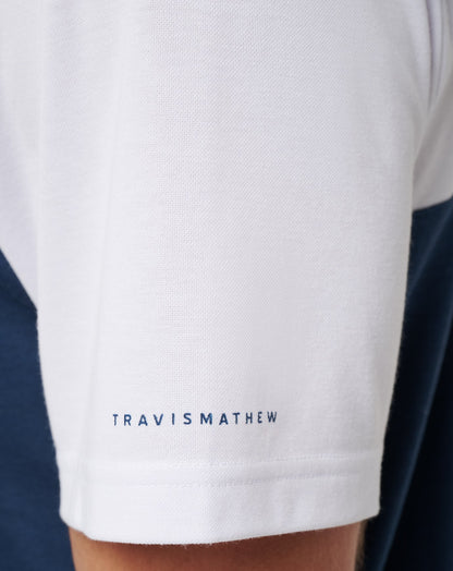 Boston Red Sox Home Run Leader Polo White/Navy | Travis Mathew