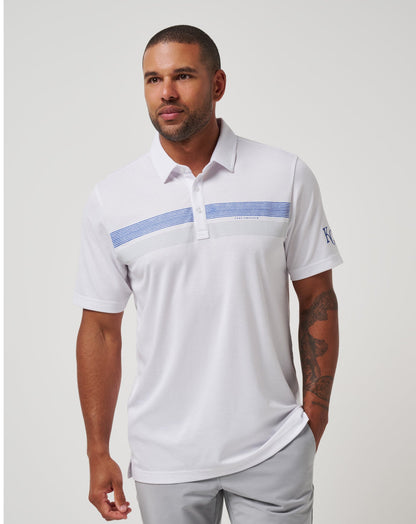 Kansas City Royals Top Recruit Polo White | Travis Mathew