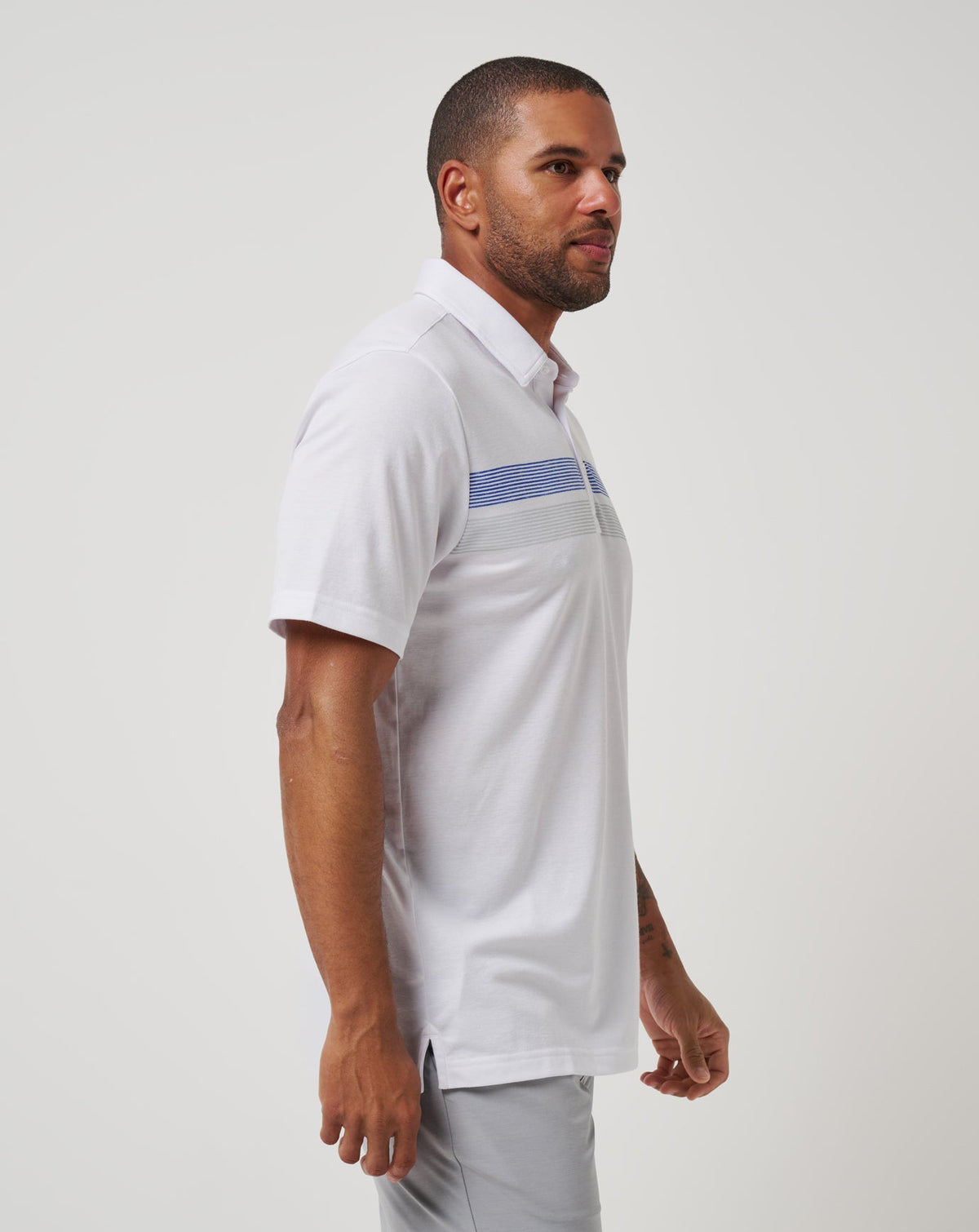 Kansas City Royals Top Recruit Polo White | Travis Mathew