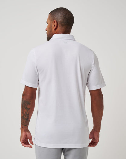 Kansas City Royals Top Recruit Polo White | Travis Mathew