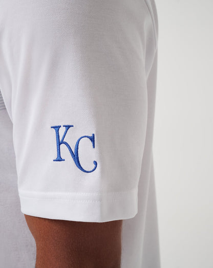 Kansas City Royals Top Recruit Polo White | Travis Mathew