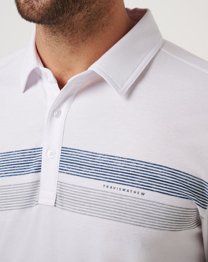 Boston Red Sox Top Recruit Polo White | Travis Mathew