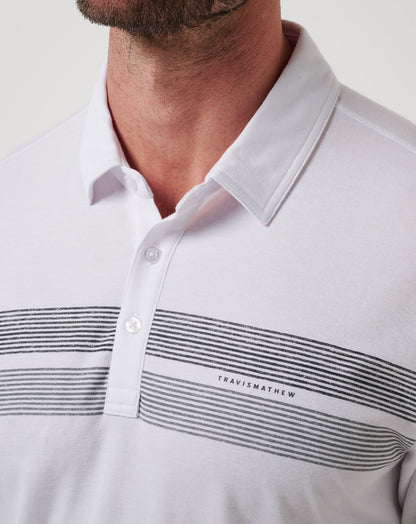 San Francisco Giants Top Recruit Polo White | Travis Mathew