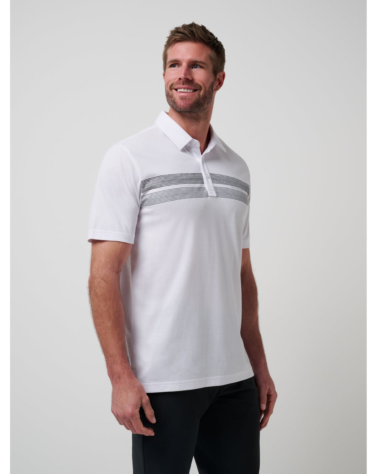 San Diego Padres Top Recruit Polo White | Travis Mathew