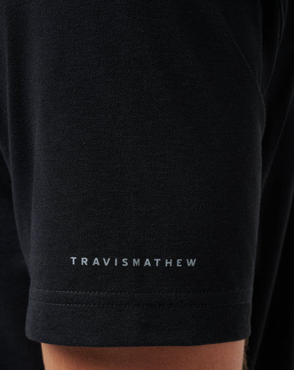 Arizona Diamondbacks Playoff Pitch Polo Black | Travis Mathew