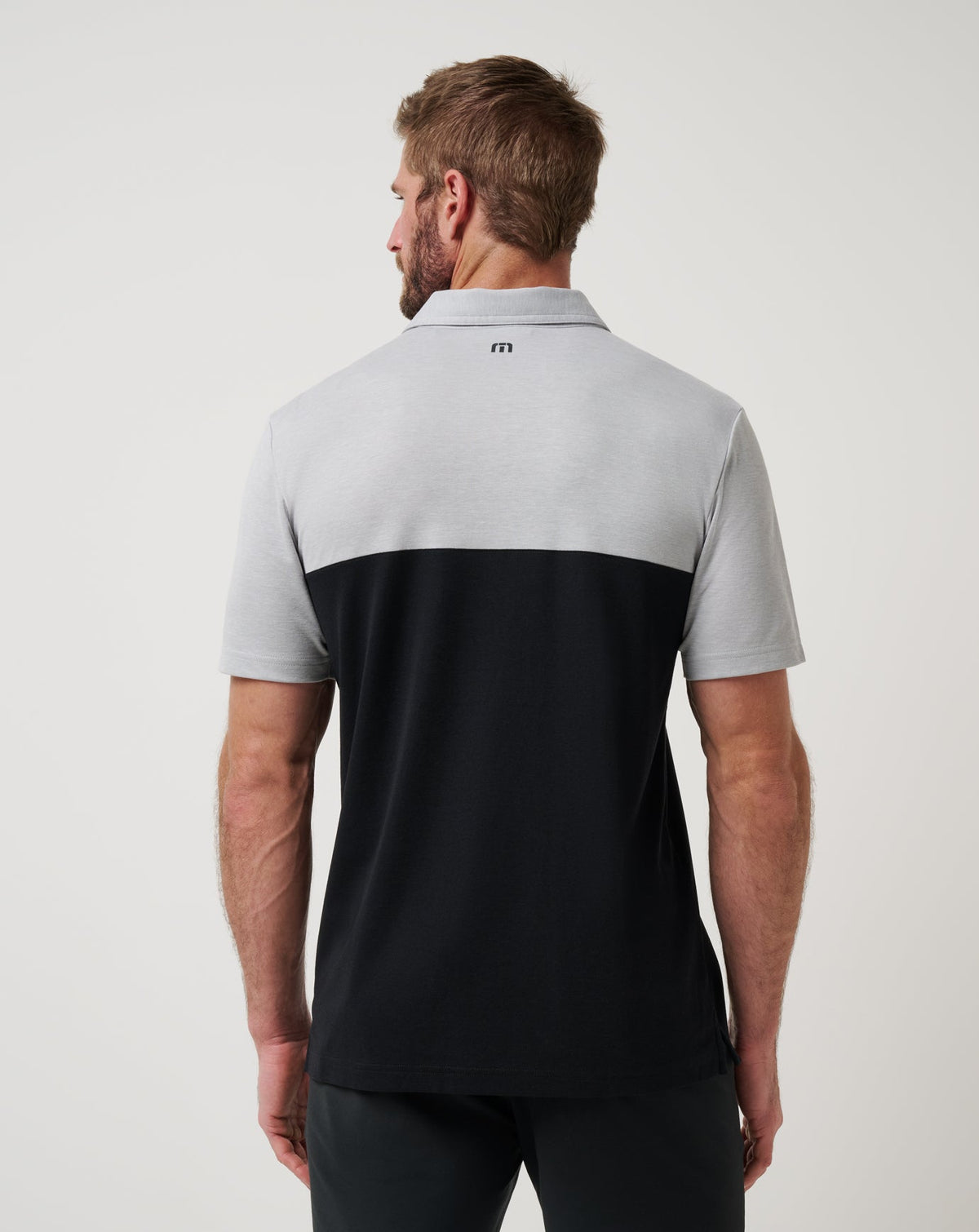 Baltimore Orioles Home Run Leader Polo Heather Grey/Black | Travis Mathew