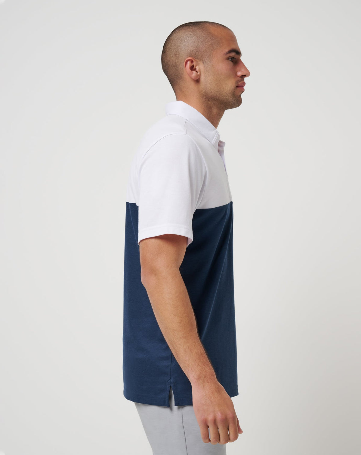 New York Yankees Home Run Leader Polo White/Navy | Travis Mathew
